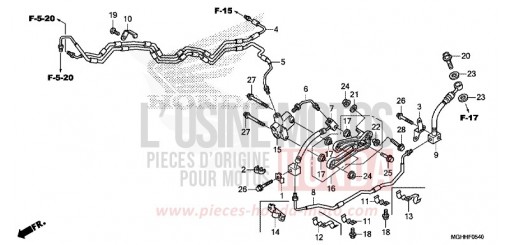BRAKE HOSE VFR1200XH de 2017